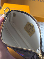 LV Chrismas Collection Mini Pochette Accessoires clutch bag Brown Monogram Canvas 274915