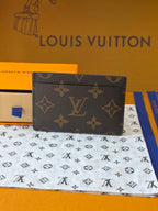 LV Card Holder Cat Business Brown Monogram Canvas 274990