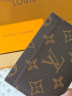 LV Card Holder Cat Business Brown Monogram Canvas 274990