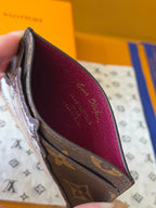 LV Card Holder Cat Business Brown Monogram Canvas 274990