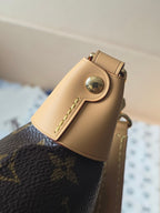 LV Pochette Mia Shoulder Bag Brown Monogram Canvas 275060