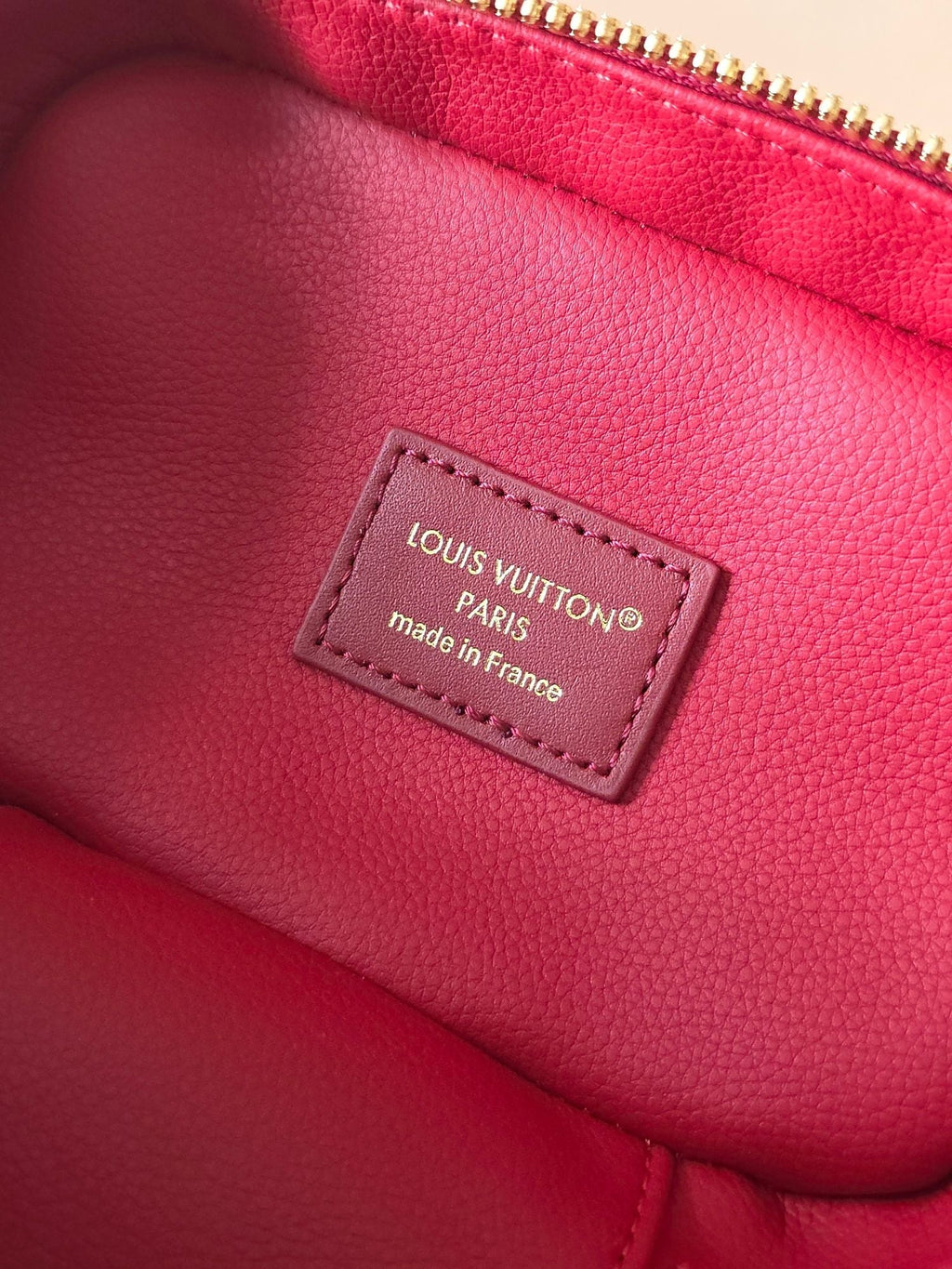 LV Nice Nano Cosmetic 10.2 Bag Burgundy Epi Leather 275219
