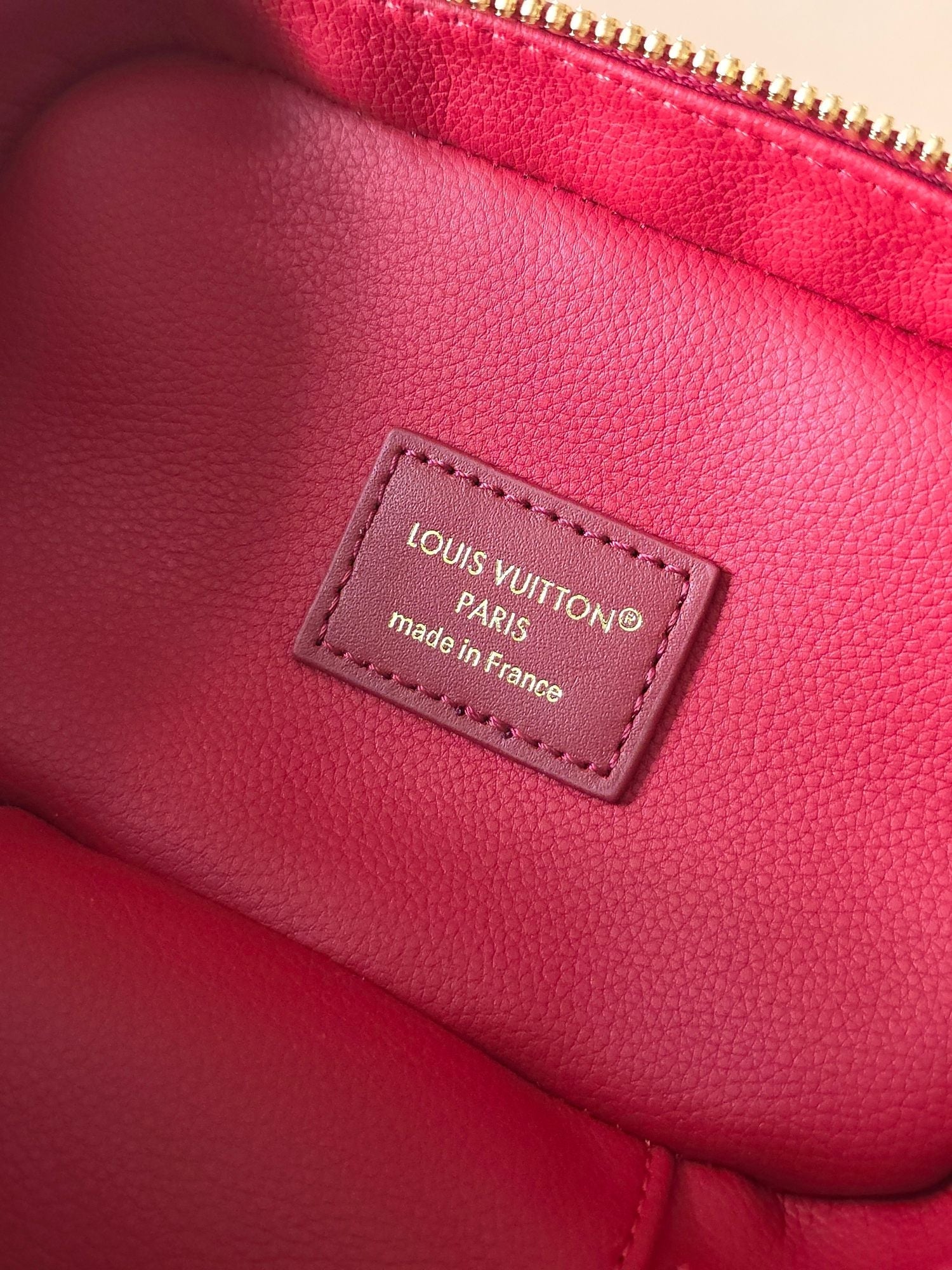 LV Nice Nano Cosmetic 10.2 Bag Burgundy Epi Leather 275219