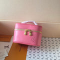 LV Nice Nano Cosmetic 10.2 Bag Pink Epi Leather 275220