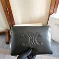 Celine Hot-Selling Black Clutch Bag in Cowhide 276332