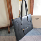 Celine 26 New Smiley Face Black Bag in Cowhide 276207