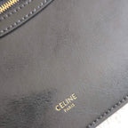 Celine 26 New Smiley Face Black Bag in Cowhide 276207
