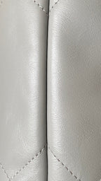 CC 23C Mini Hobo Bag 20cm Light Gray-Silver Lambskin SHW