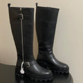 HM JAIME BOOT IN BLACK CALFSKIN
