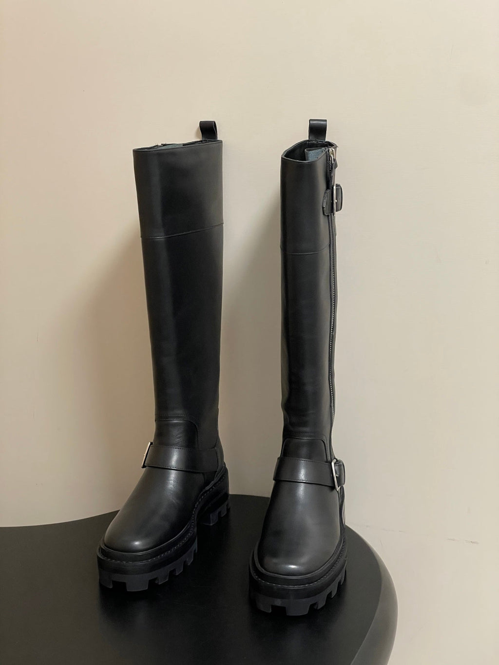 HM JAIME BOOT IN BLACK CALFSKIN