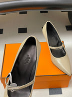HM 26 Majeste 60 Pump Beige in Calfskin 593829