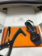 HM M  Sandal 40 Black in Calfskin 593820