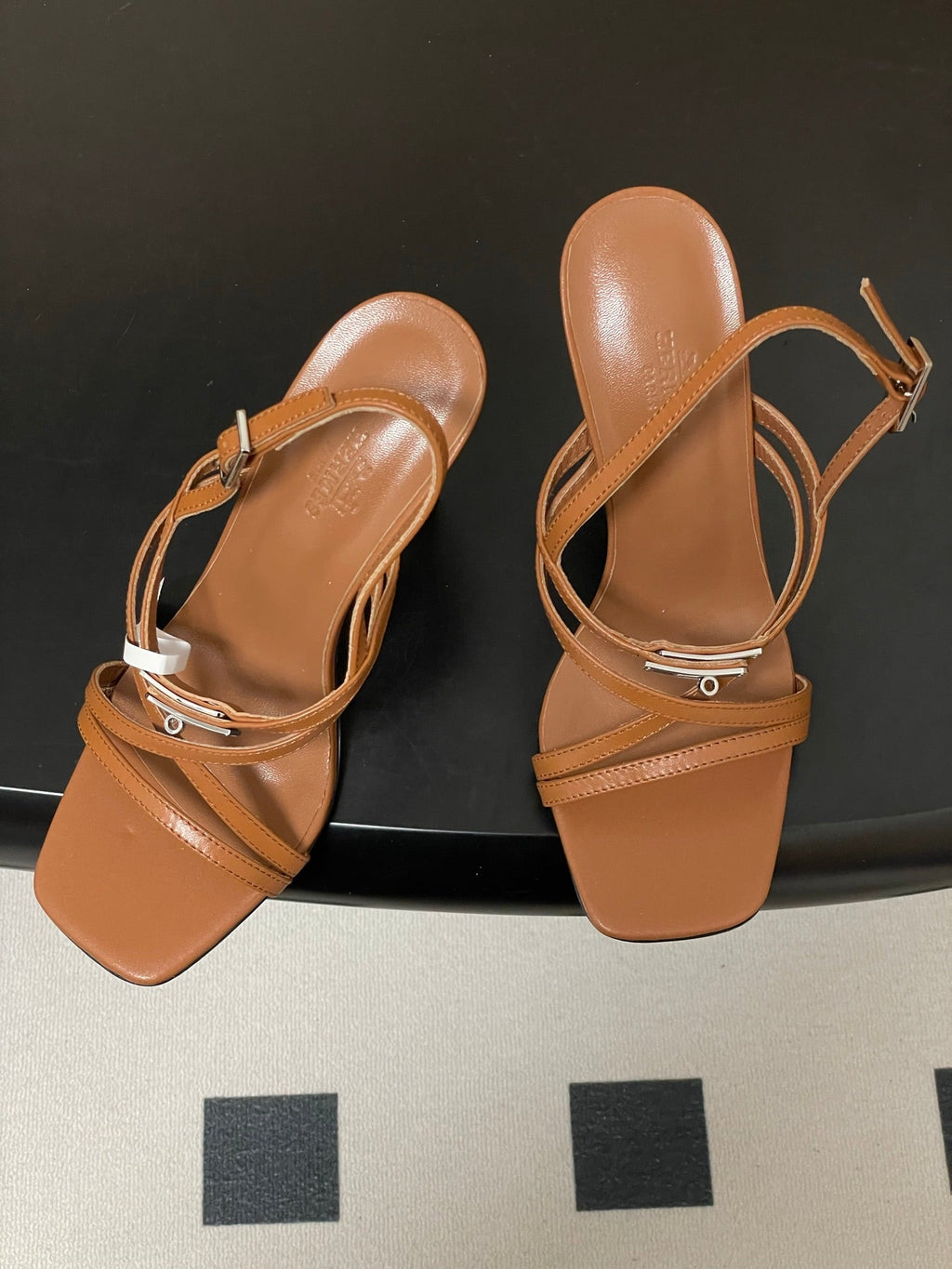 HM M  Sandal 100 Brown in Calfskin 593813