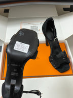 HM Joy Sandal 100 Black in Suede 593803