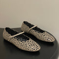 HM 26S Meli Ballet Flats Beige in Cowhide 593800