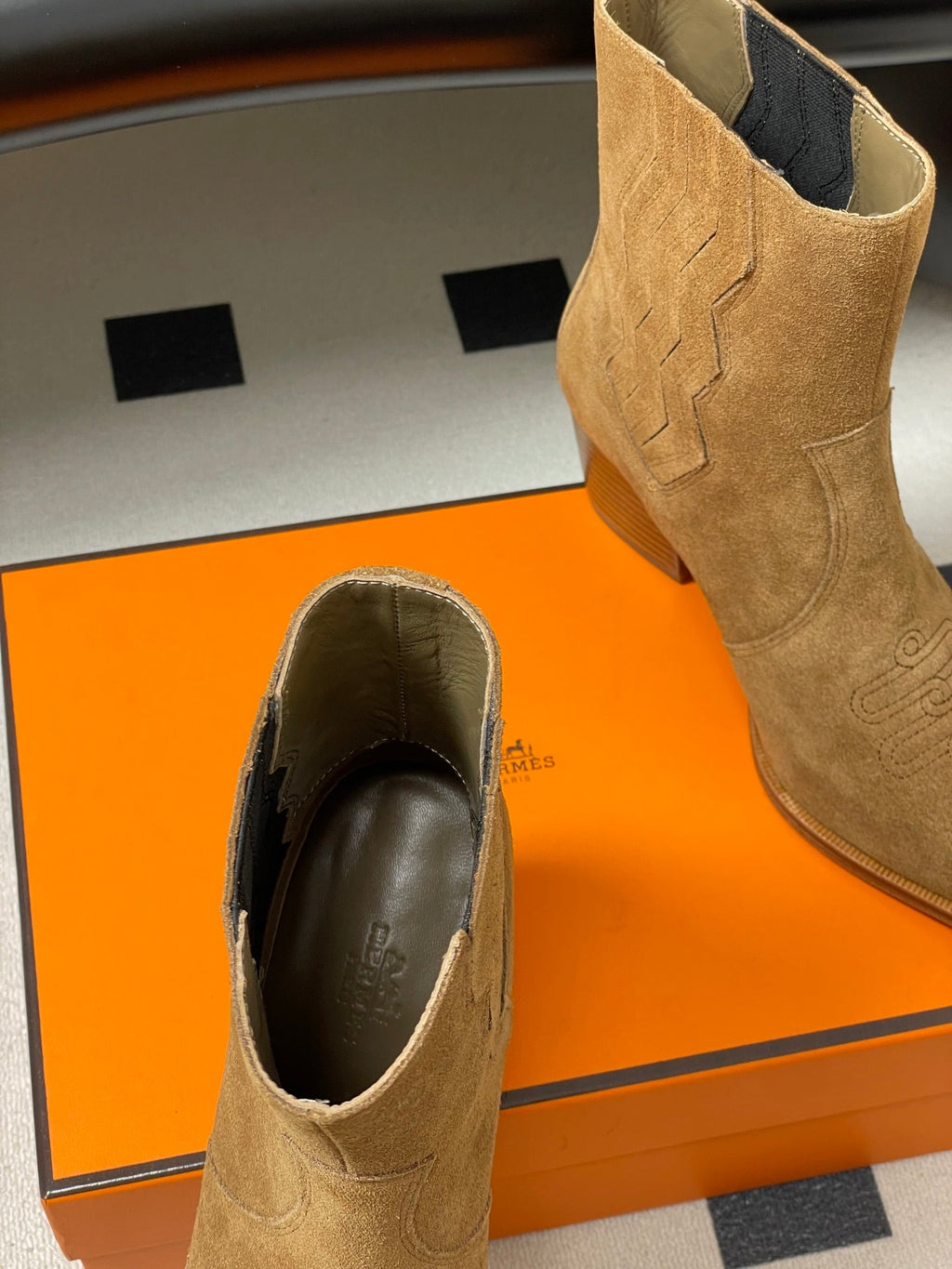 HM Lissa Chelsea Boots 70 Brown in Suede 593781