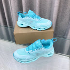 Loewe 2025 x On Cloud Solo Running Sneakers Blue Nylon Calfskin 597427