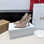 Dior J'Adior Slingback High-Heel 65 Pink in Sheepskin 598142