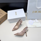 Dior J'Adior Slingback High-Heel 65 Pink in Sheepskin 598142