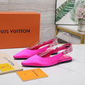 LV 26ss Legacy Slingback Flats Pink in Cowhide 600637