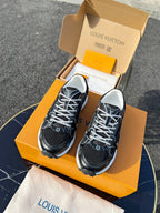 LV 26 Olympia Sneaker Black in Fabric Mesh 600744