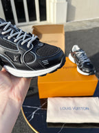 LV 26 Olympia Sneaker Black in Fabric Mesh 600744