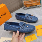 LV Gloria Loafer Blue Cowhide 600750
