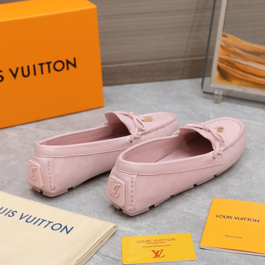 LV Gloria Loafer Pink Cowhide 600751
