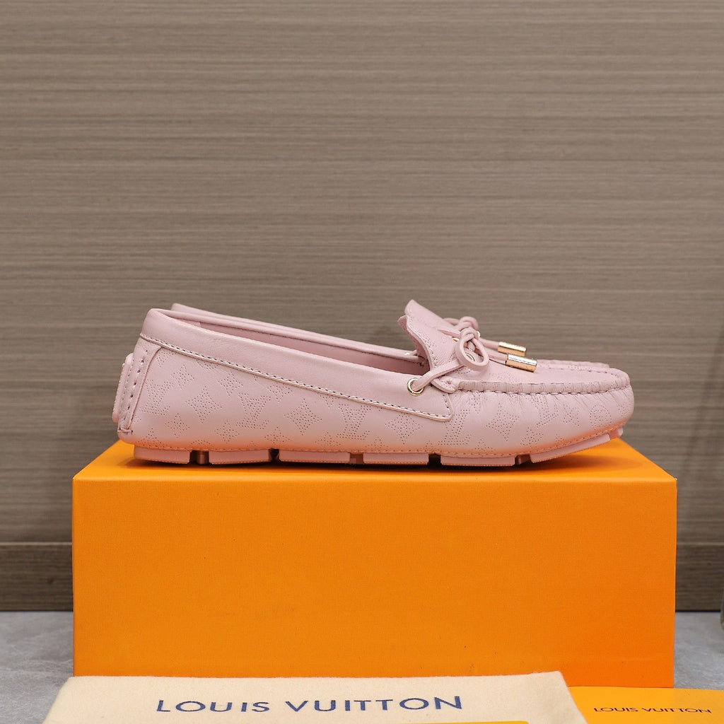 LV Gloria Loafer Pink Cowhide 600751