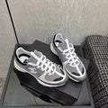 Chanel 26 Quilted Classic Sneaker Gray in Lambskin 602474