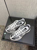 Chanel 26 Quilted Classic Sneaker Gray in Lambskin 602474