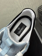 Chanel 26 Quilted Classic Sneaker Blue in Lambskin 602473