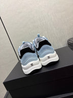 Chanel 26 Quilted Classic Sneaker Blue in Lambskin 602473