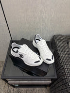 Chanel 26 Quilted Classic Sneaker White in Lambskin 602472