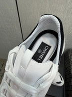 Chanel 26 Quilted Classic Sneaker White in Lambskin 602472