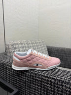 Chanel 26 Quilted Sneaker Pink in Lambskin 602470