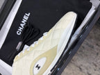 Chanel 26 Quilted Sneaker Beige in Lambskin 602469