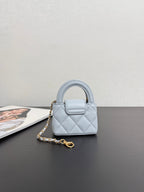 CC 26 Mini Kelly Bag 10 Blue in Sheepskin