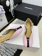Chanel Classic Mary Janes Pink in Patent Leather 602167