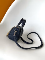 LV M26510 Nano Speedy Bag 10 Pearl Blue Monogram in Leather 278115