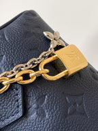 LV M26510 Nano Speedy Bag 10 Pearl Blue Monogram in Leather 278115