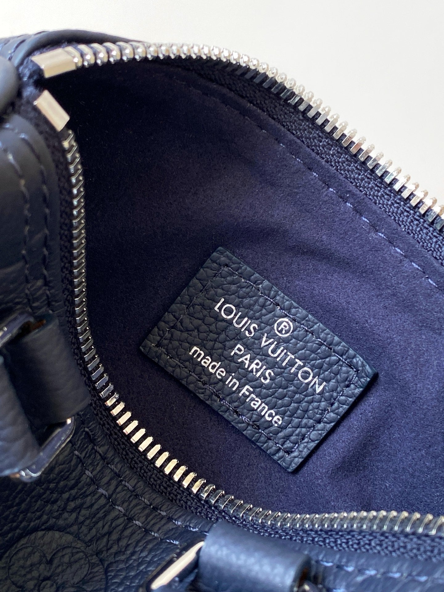LV M26510 Nano Speedy Bag 10 Pearl Blue Monogram in Leather 278115
