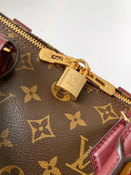 LV Speedy Soft 30 Boho Handbag Brown in Monogram Canvas 278108