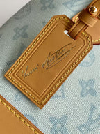 LV M28526 Alma BB Blue Monogram Canvas