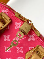 LV M28272 Alma BB Fuchsia Monogram Canvas