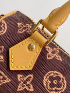 LV Nano Speedy Bag 26 Brown in Monogram Coated Canvas 278088