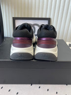 CC Sneaker Burgundy Black in Cowhide 611665