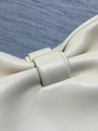 Dior 26 Bow Chain Bag in Ivory Lambskin