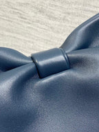 Dior 26 Bow Chain Bag in Navy Blue Lambskin
