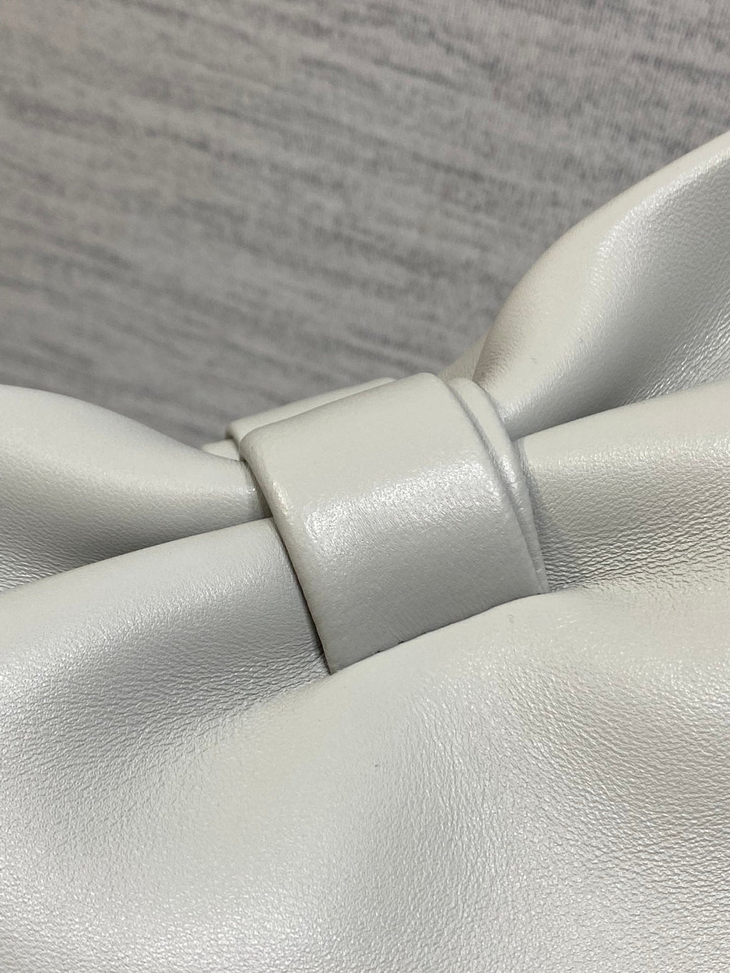 Dior 26 Bow Chain Bag in Light Gray Lambskin